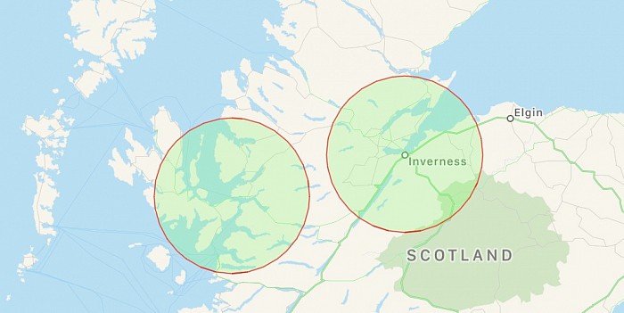 MERT Highland, Team Map