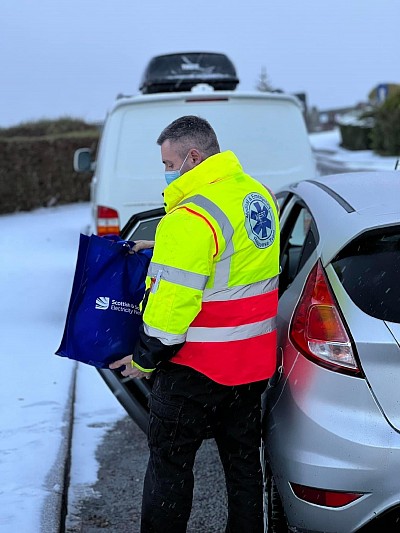 MERT; Medical and Emergency Response Team; Storm Arwen; Incident Support; Scottish and Southern Electricity Networks