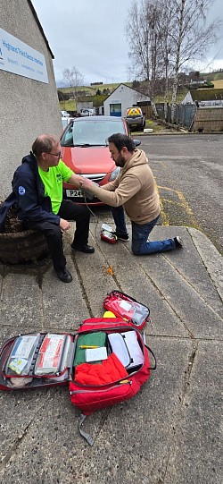 First Responder training